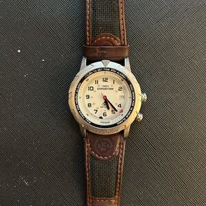 TIMEX Expedition Shenmue T47902 Easy Set Alarm Watch. New Battery!